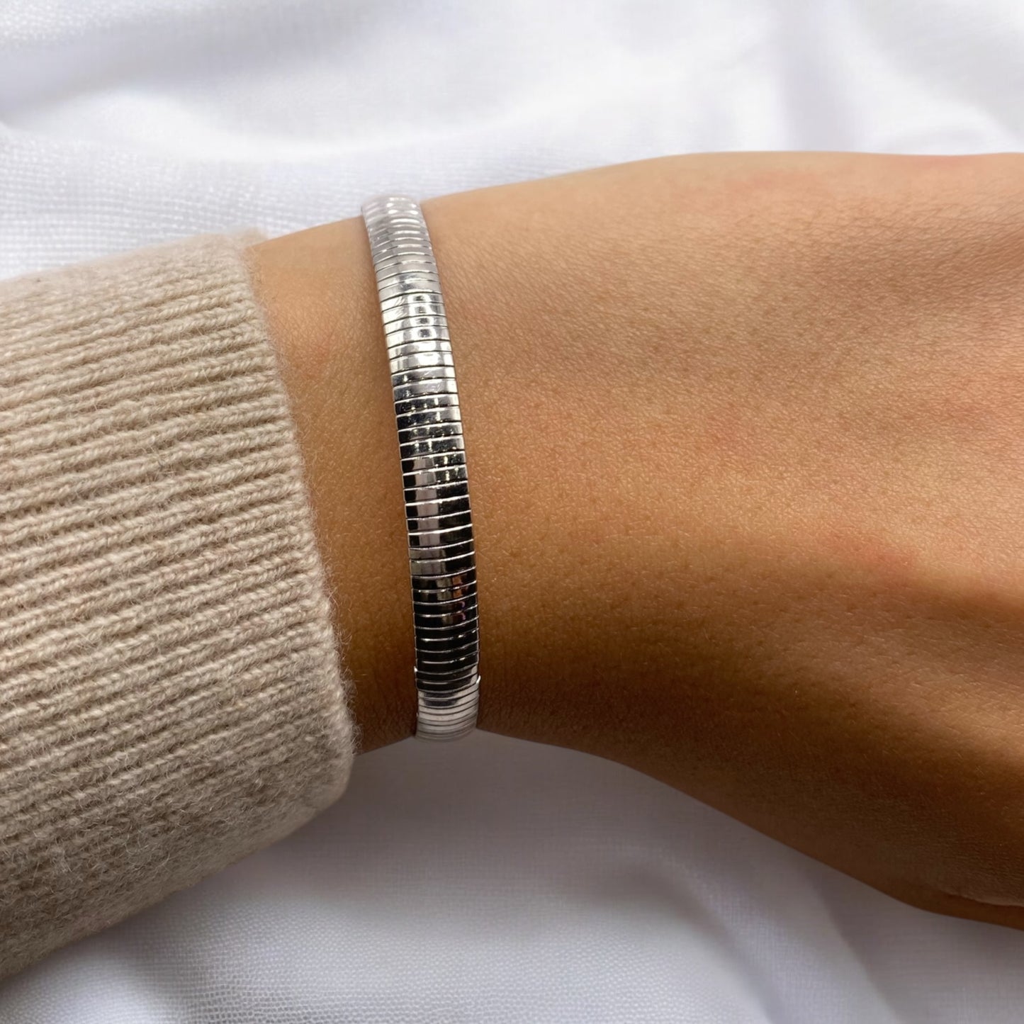 Bracelet Maille Serpentine 22cm