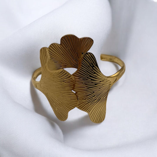 Bracelet Feuilles de Ginkgo